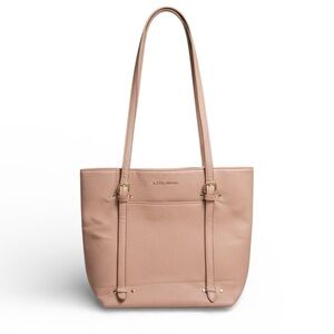 Alexis Bendel Blush Pink Tote Bag Medium Size Vegan Leather Bag